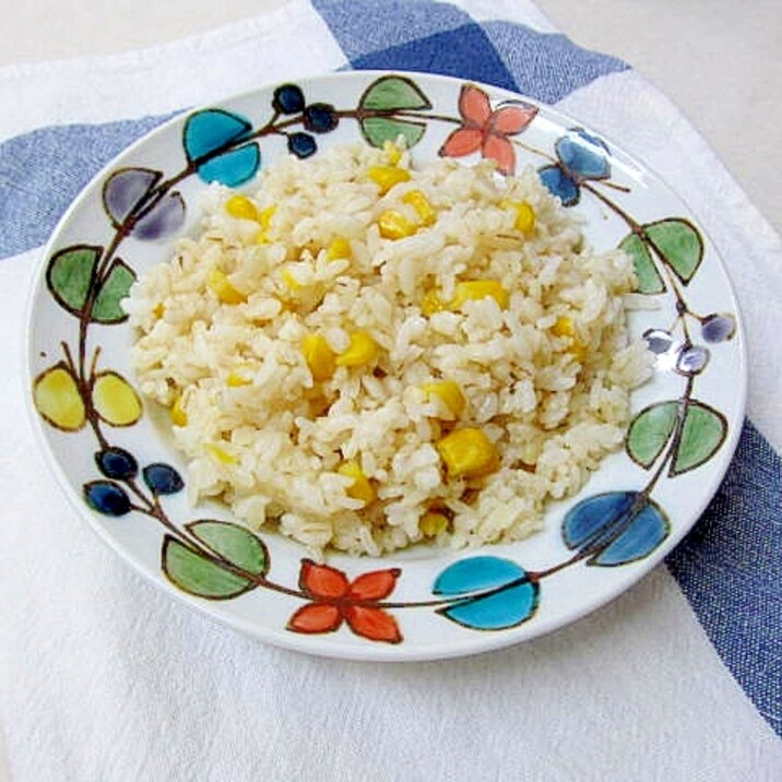 *シチューにおススメ♪コーンバターライス*